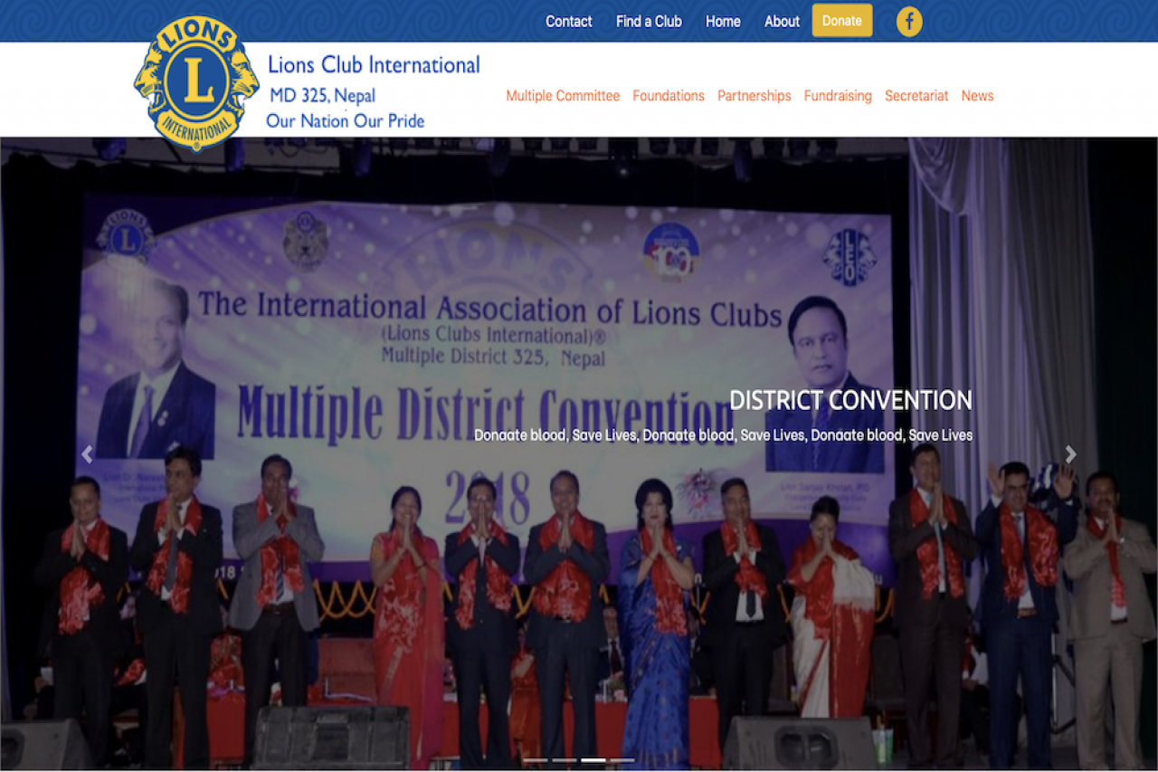 Lions Multiple Website